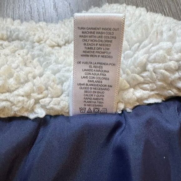 Bundle of 2 Little Me Boy Jacket Corduroy Fleece brwn jacket/Nike blue sweater - Picture 9 of 13